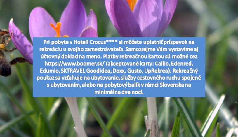 Hotel CROCUS **** Vysoké Tatry
